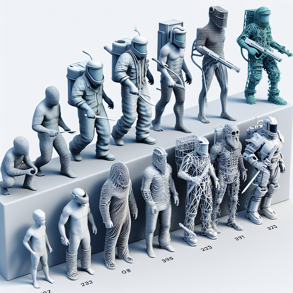 Unveiling the Evolution of 3D Printed Prototypes