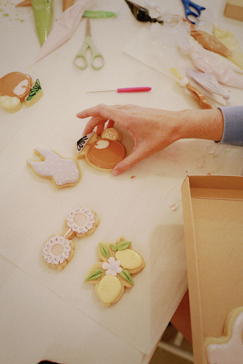Sunny lemons August cookie class