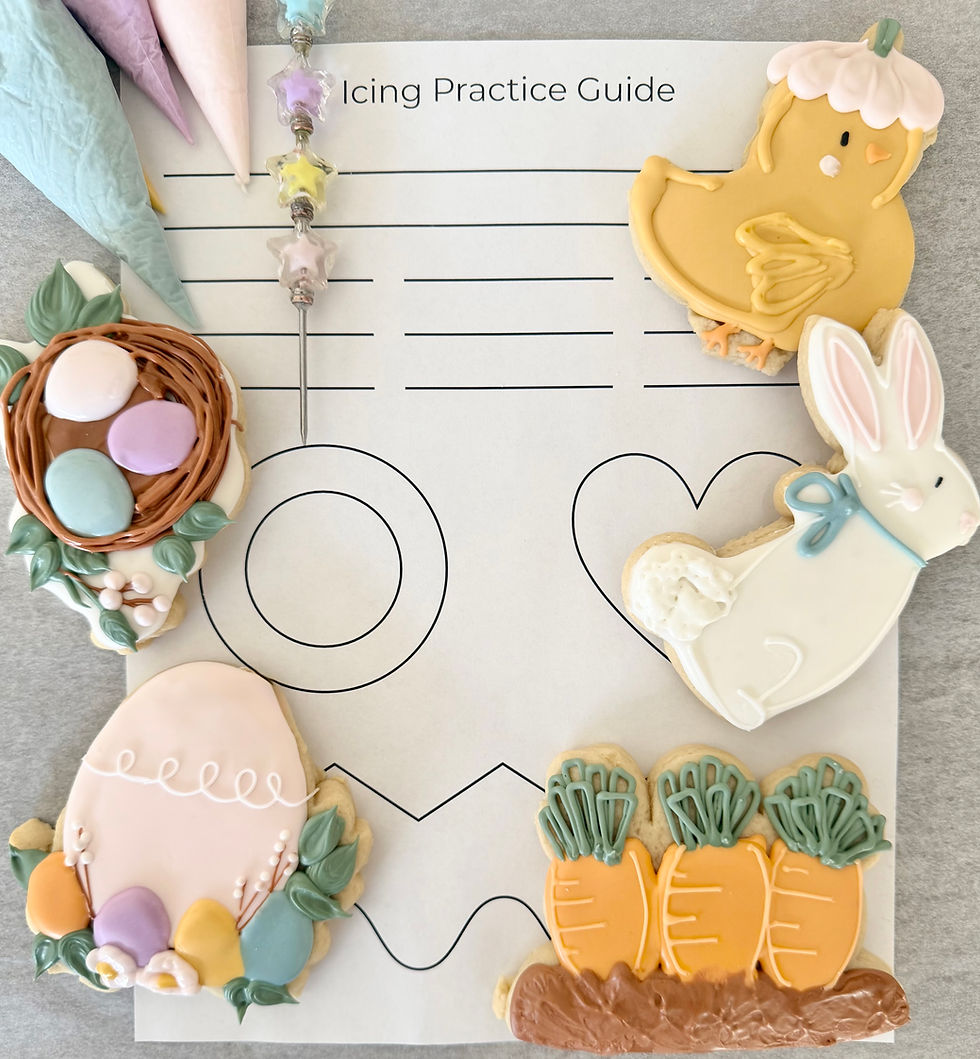Easter cookie class