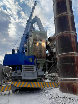 Fabricación y montaje de colector de arenillas