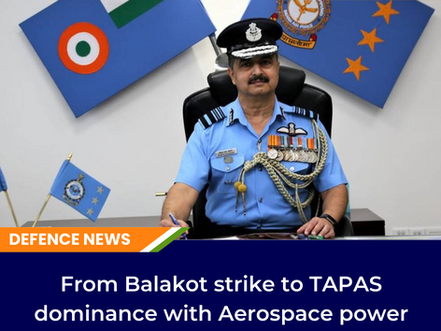 IAF Chief: Will and Capability to Respond to Security Challenges with Modern Aerospace Power