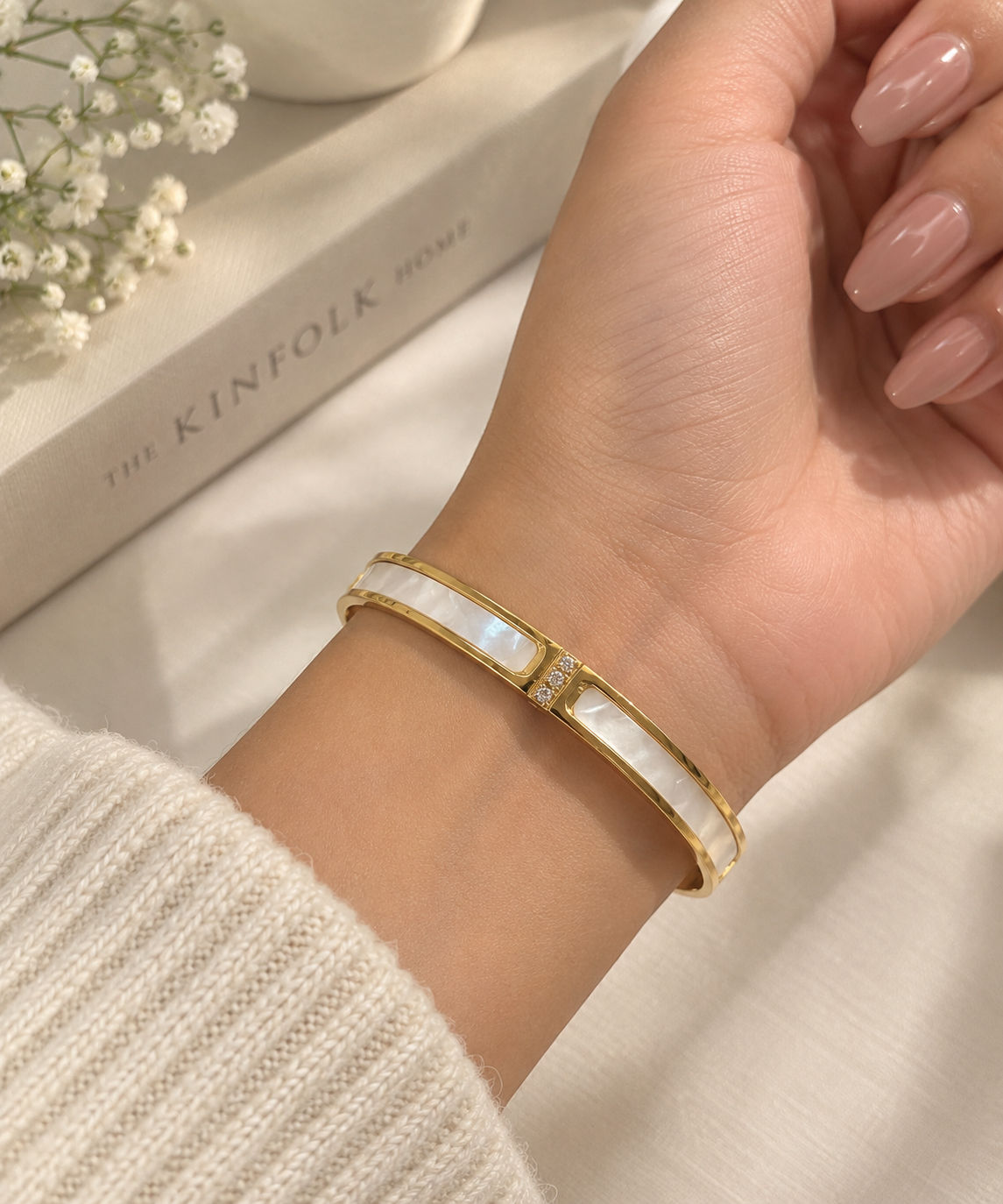 Marble Cuff Bracelet