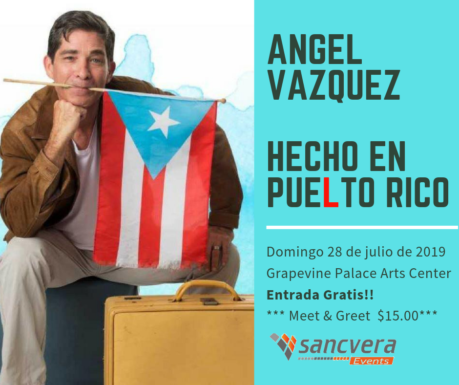 Angel Vázquez Hecho en Puelto Rico