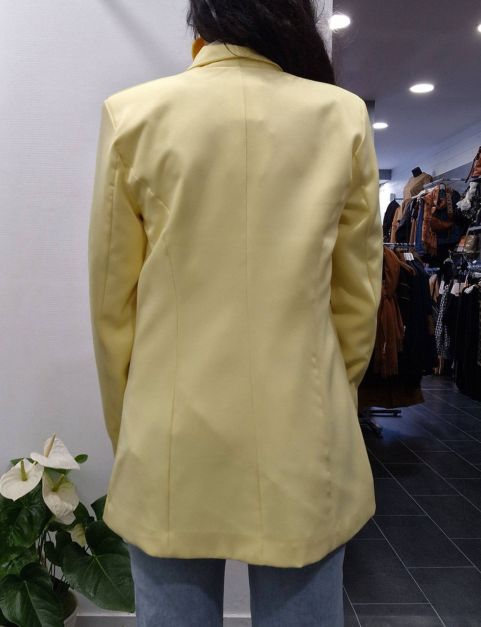 Miniature : Blazer jaune SILVANA