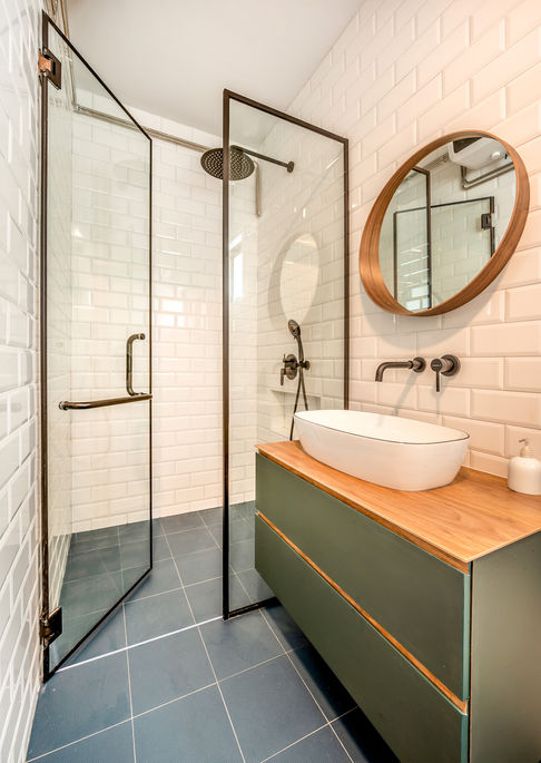 Pasir Ris Street 12 master bath | Vitas Design SG