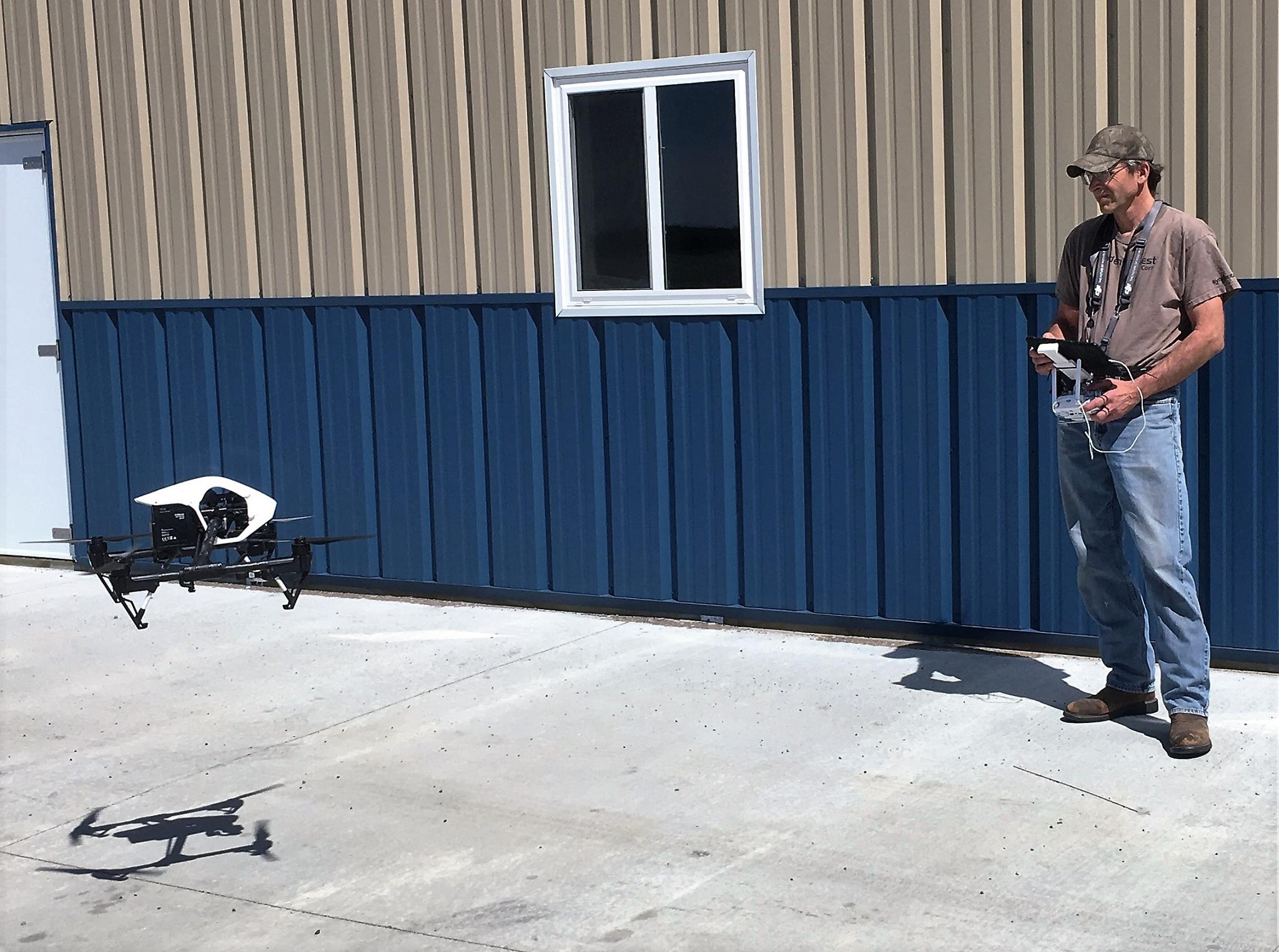 Flying the Drone
