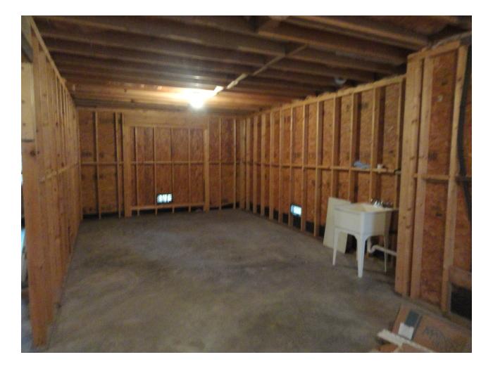 First level - storage area