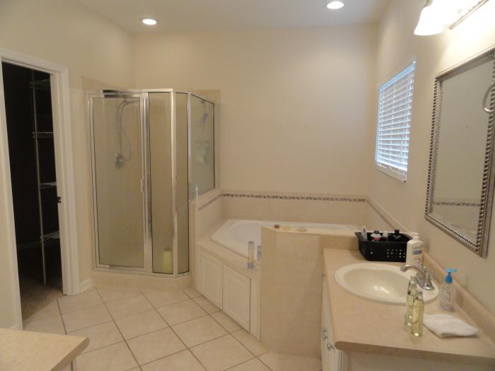 Master bathroom