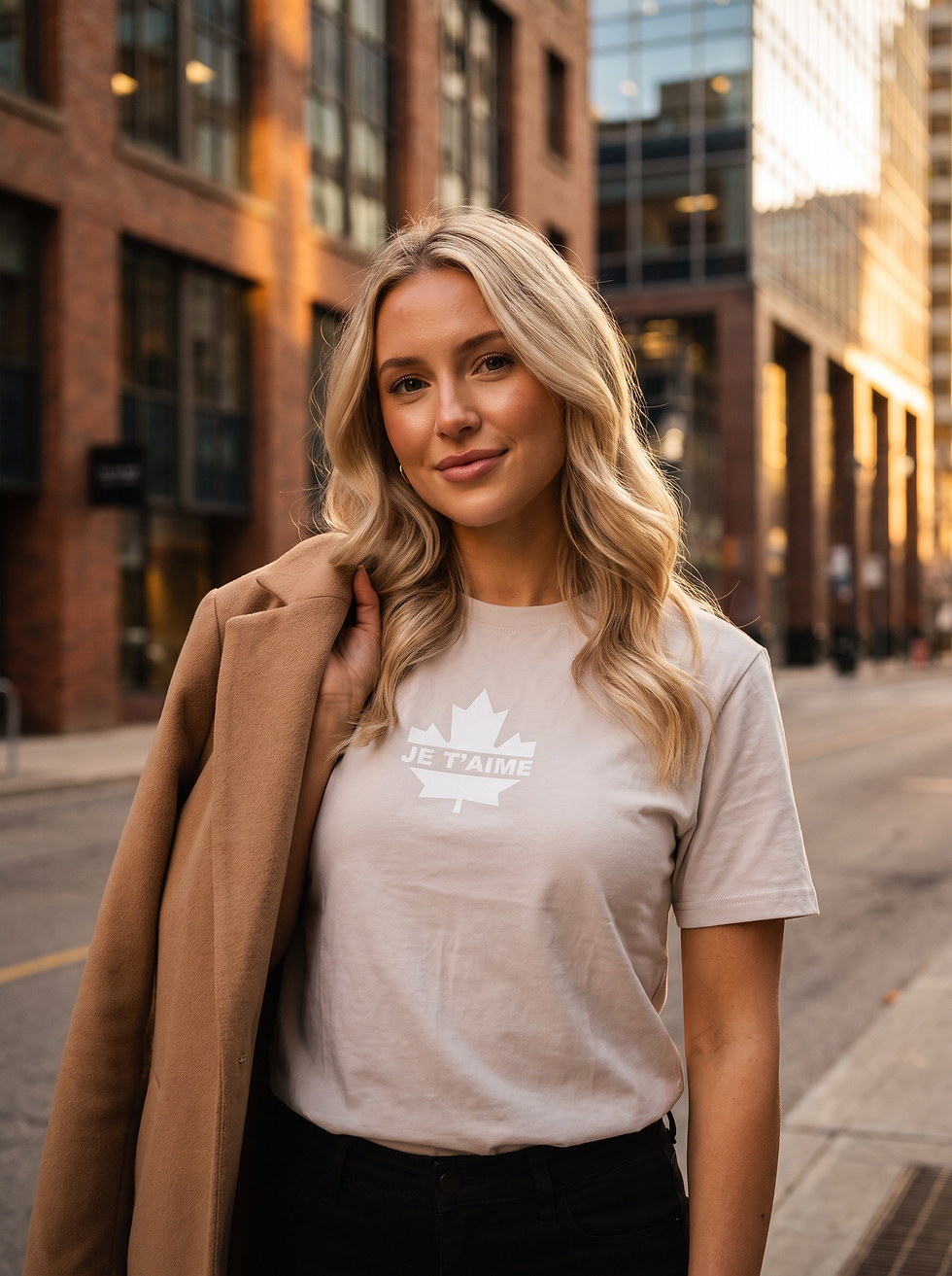 Agent Image - Lifestyle portrait of a blonde light-skinned woman in her late twenties to e