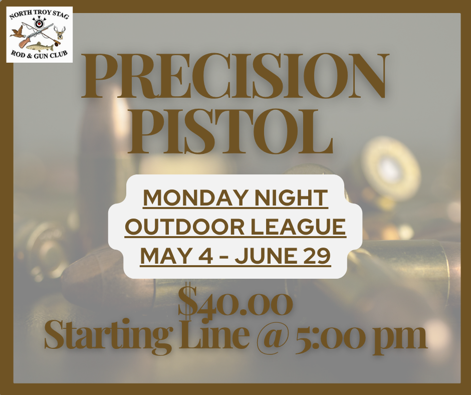 Monday Night Outdoor League - Precision Pistol