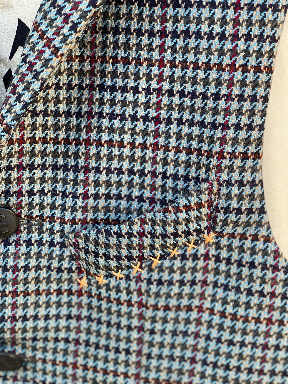 Thumbnail: Baker Waistcoat with Yellow silk back