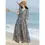 Thumbnail: Dresses for Women 2024 Chic and Elegant Cotton and Linen V-Neck Vintage Robe