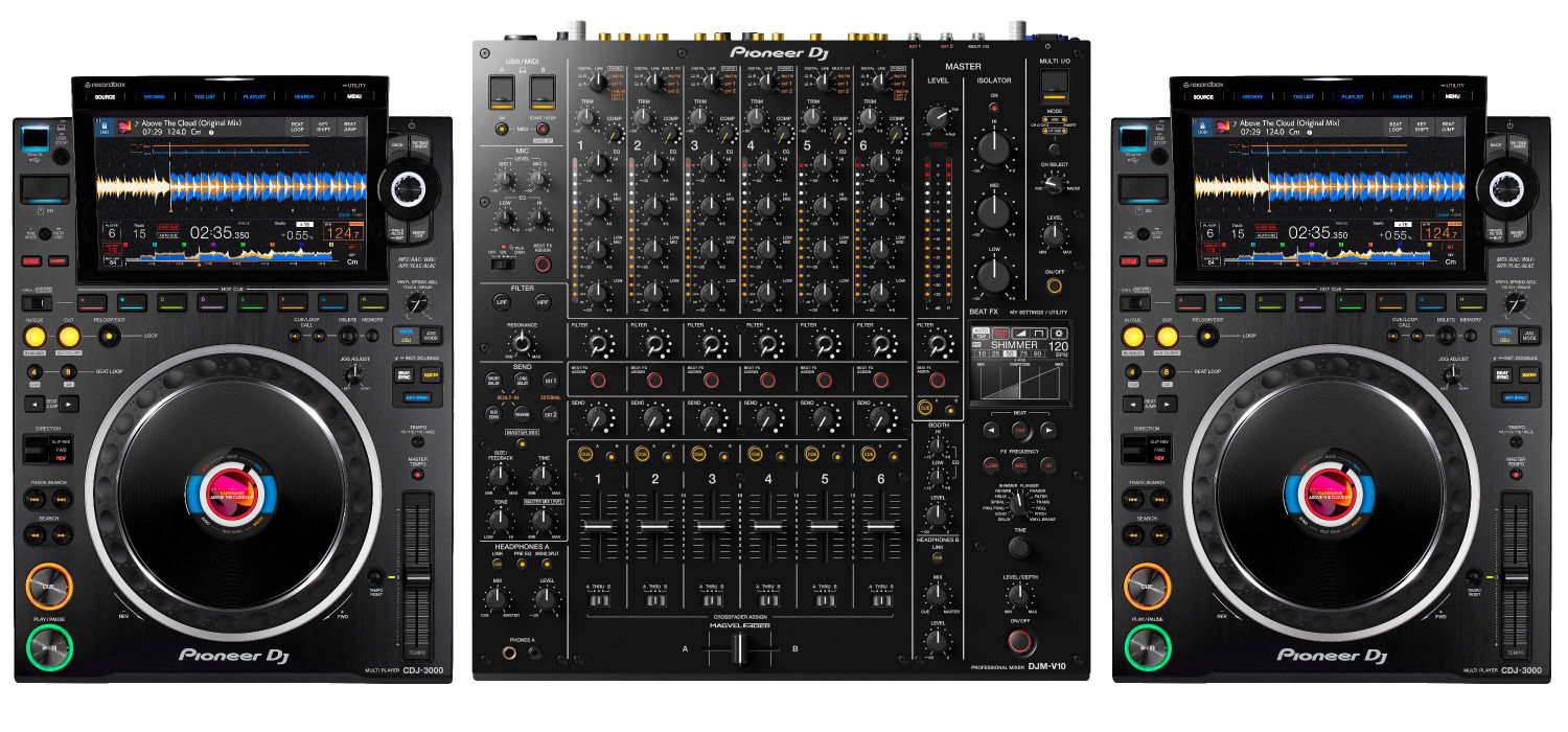 DJ Set 3 | 2x CDJ 3000  + 1x DJM V10