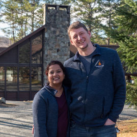 Phil and Grace Lee at Singing Hills Camp NH