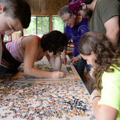 Table games Singing Hills Camp NH
