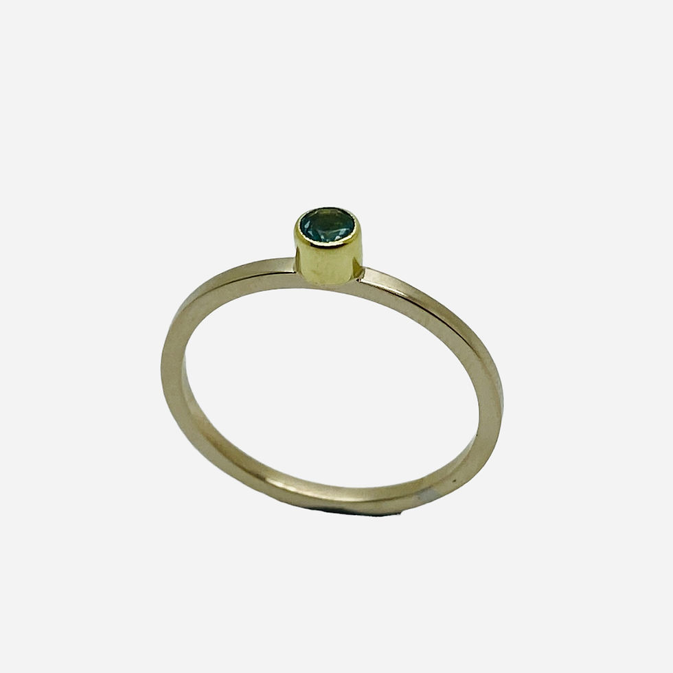 Thumbnail: Ring met aquamarijn
