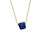Thumbnail: Collier met ruwe saffier