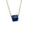 Thumbnail: Collier met ruwe saffier