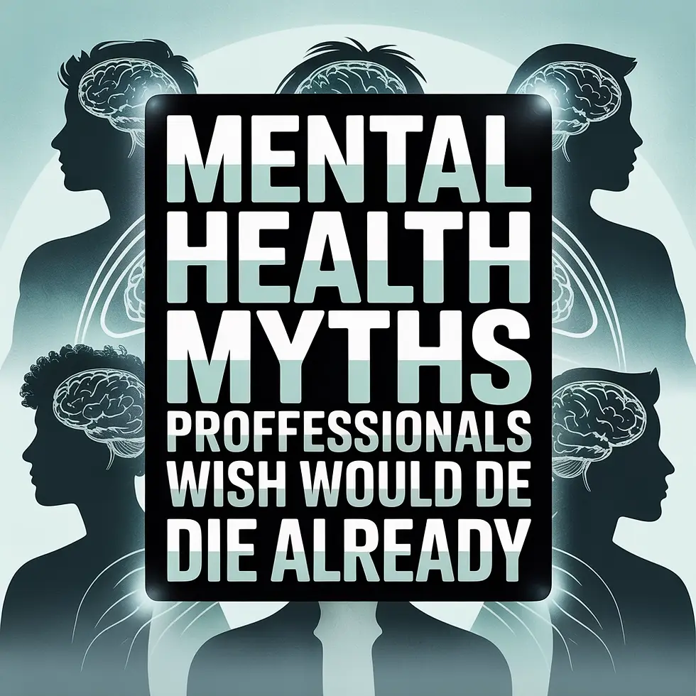 "Challenging misconceptions: A bold call to dispel persistent mental health myths and embrace understanding."