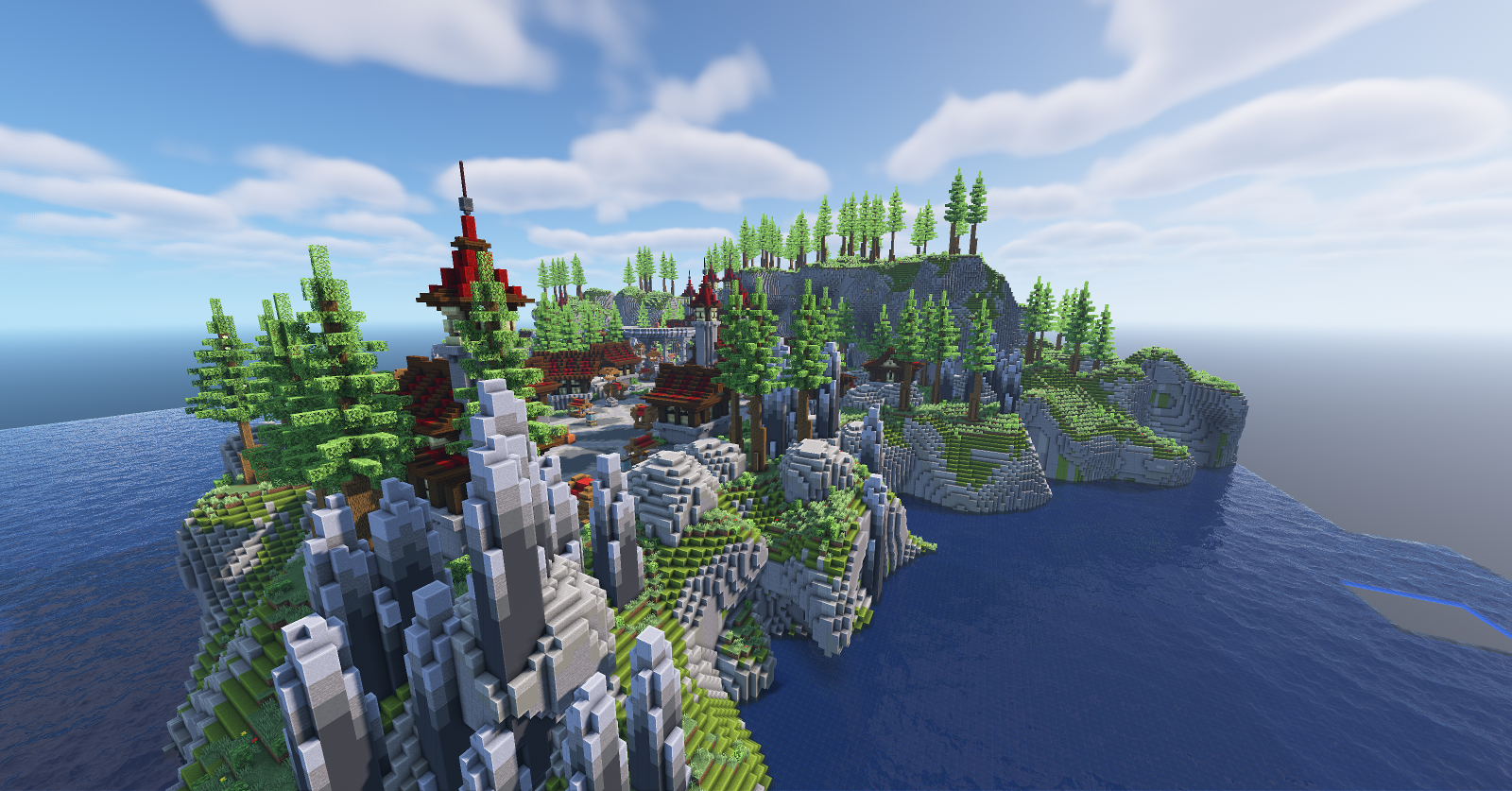 Big Medieval Red Island - 250x250