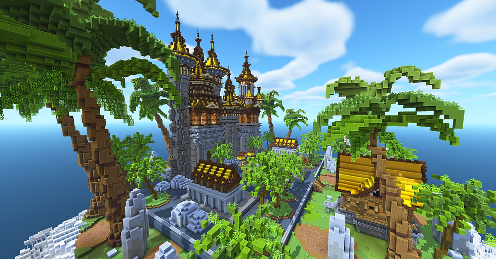 Thumbnail: Tropical Yellow Castle Hub - 150x150