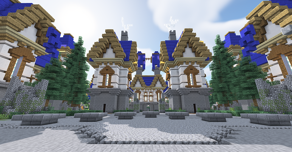 Thumbnail: Blue Medieval Houses Hub - 200x200