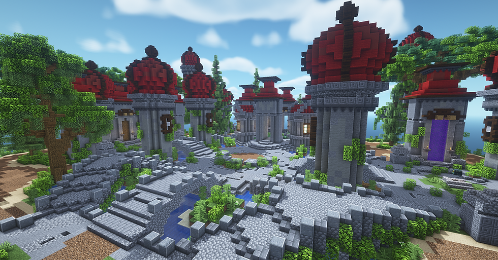 Thumbnail: Red Towers Vegetation Hub - 200x200