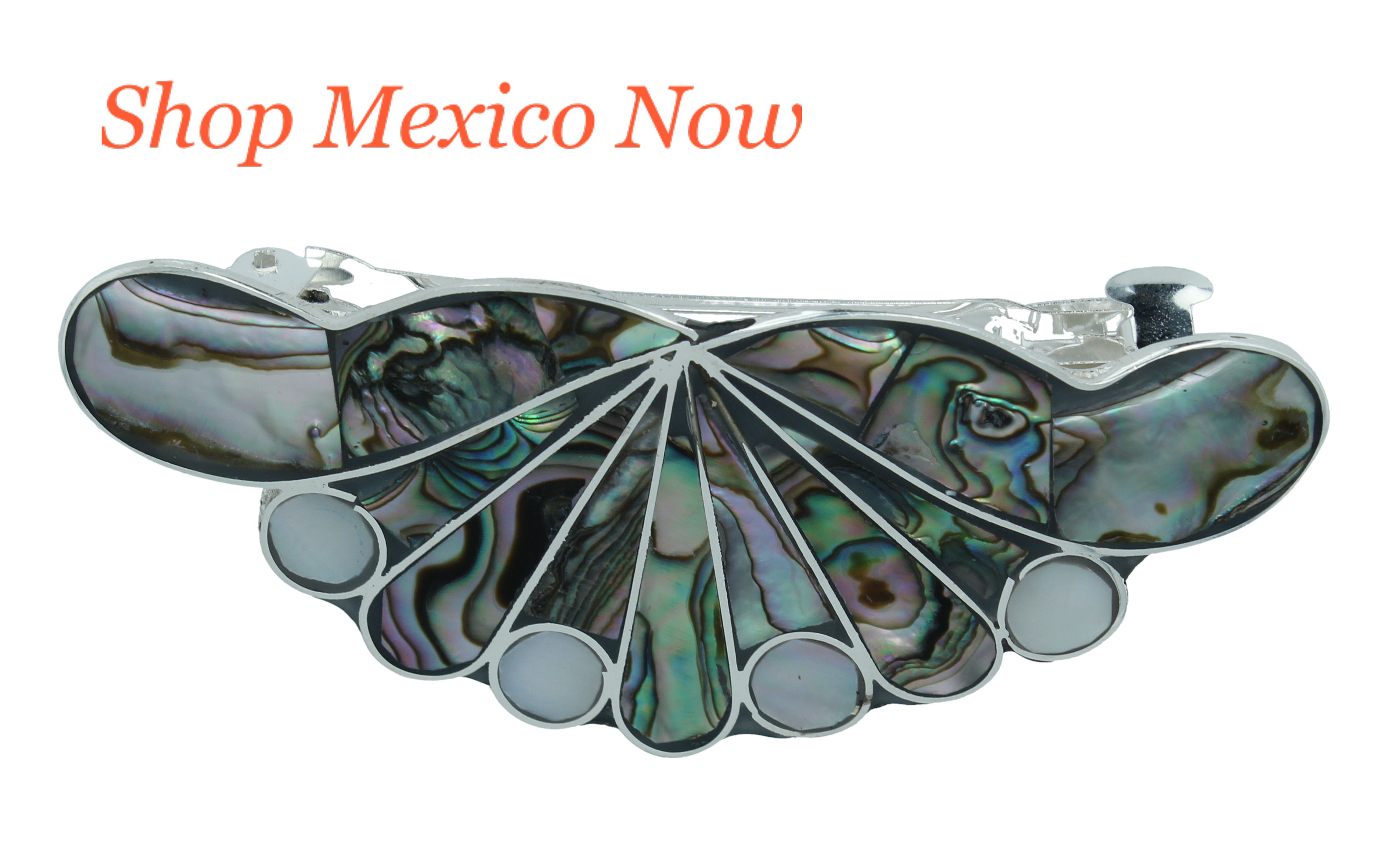 Alpaca Silver Hair Barrette