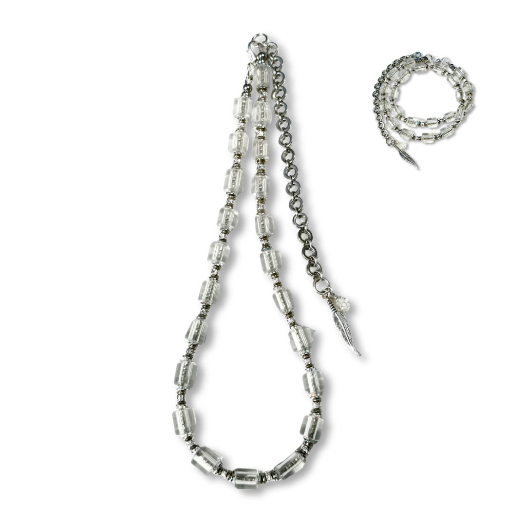 ‘PETRA’ Vintage Bead Necklace
