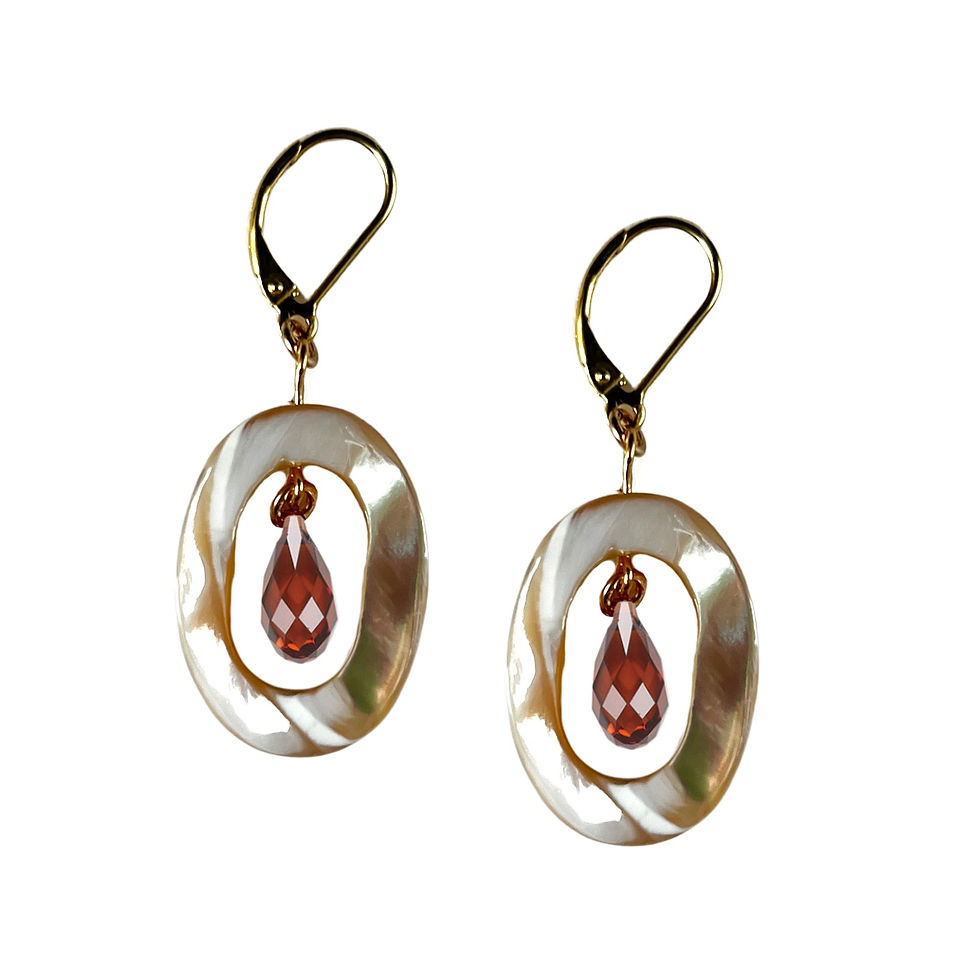 Thumbnail: *Pre-Order* Aplomb Shell Earrings