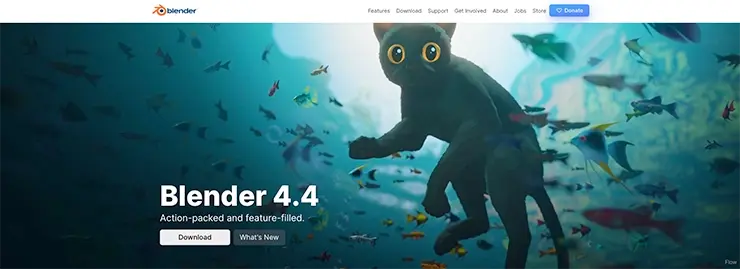 Blender公式サイト