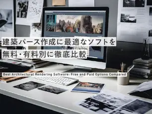 【2025年最新版】建築パース作成に最適なソフト16選|無料・有料別に徹底比較