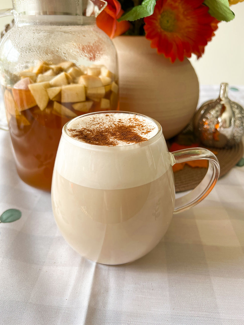 Apple Vanilla Chai Latte 🍎🫖🍂