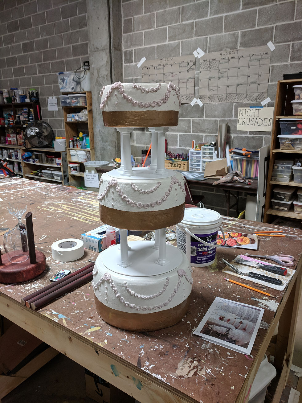 Process Shot - Wedding Cake
