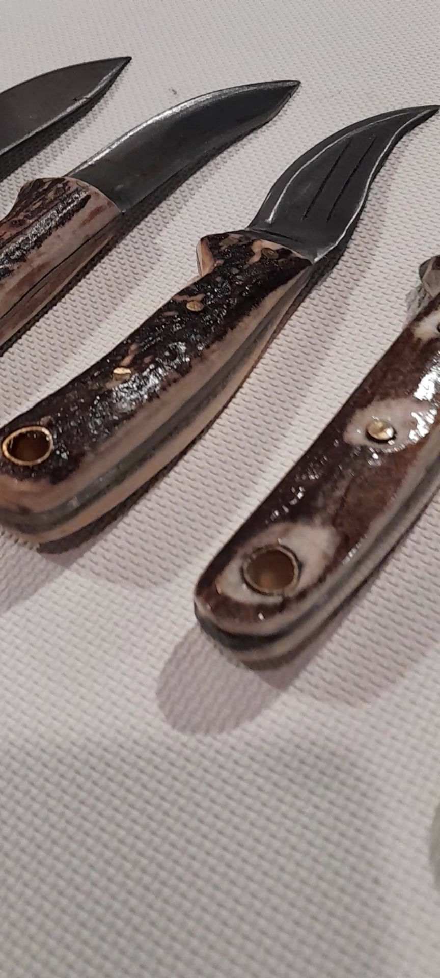 Thumbnail: Homemade Knives Old School Amateur Blacksmith Recycled Materials