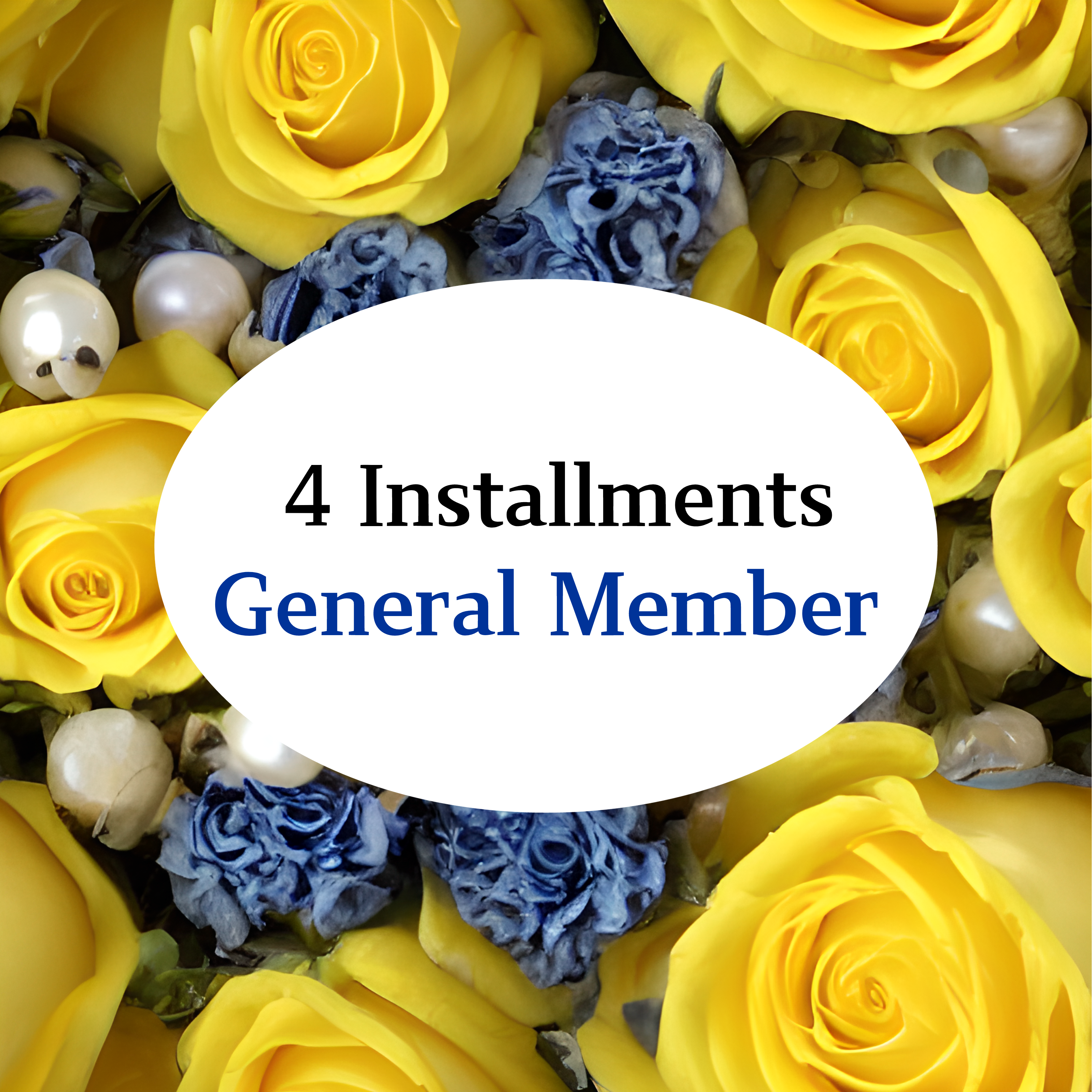 2026-2027 Sorority Dues 4 Installments ~ General Member