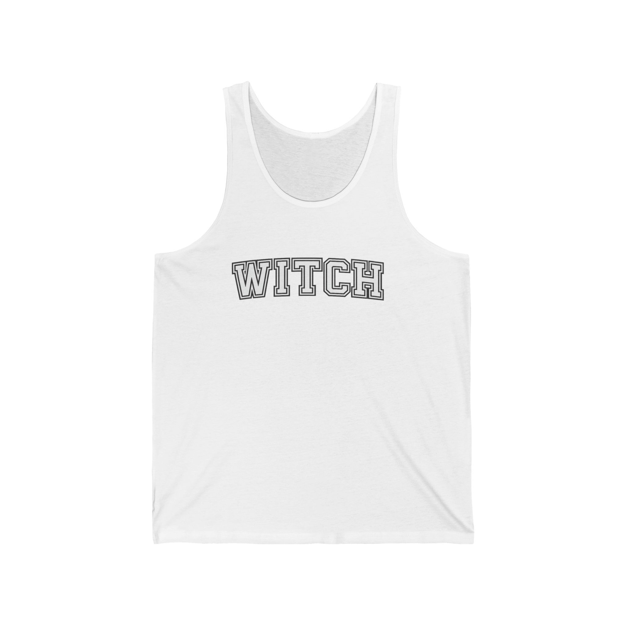 Tank Top — Vintage Collegiate Witch Graphic Tank