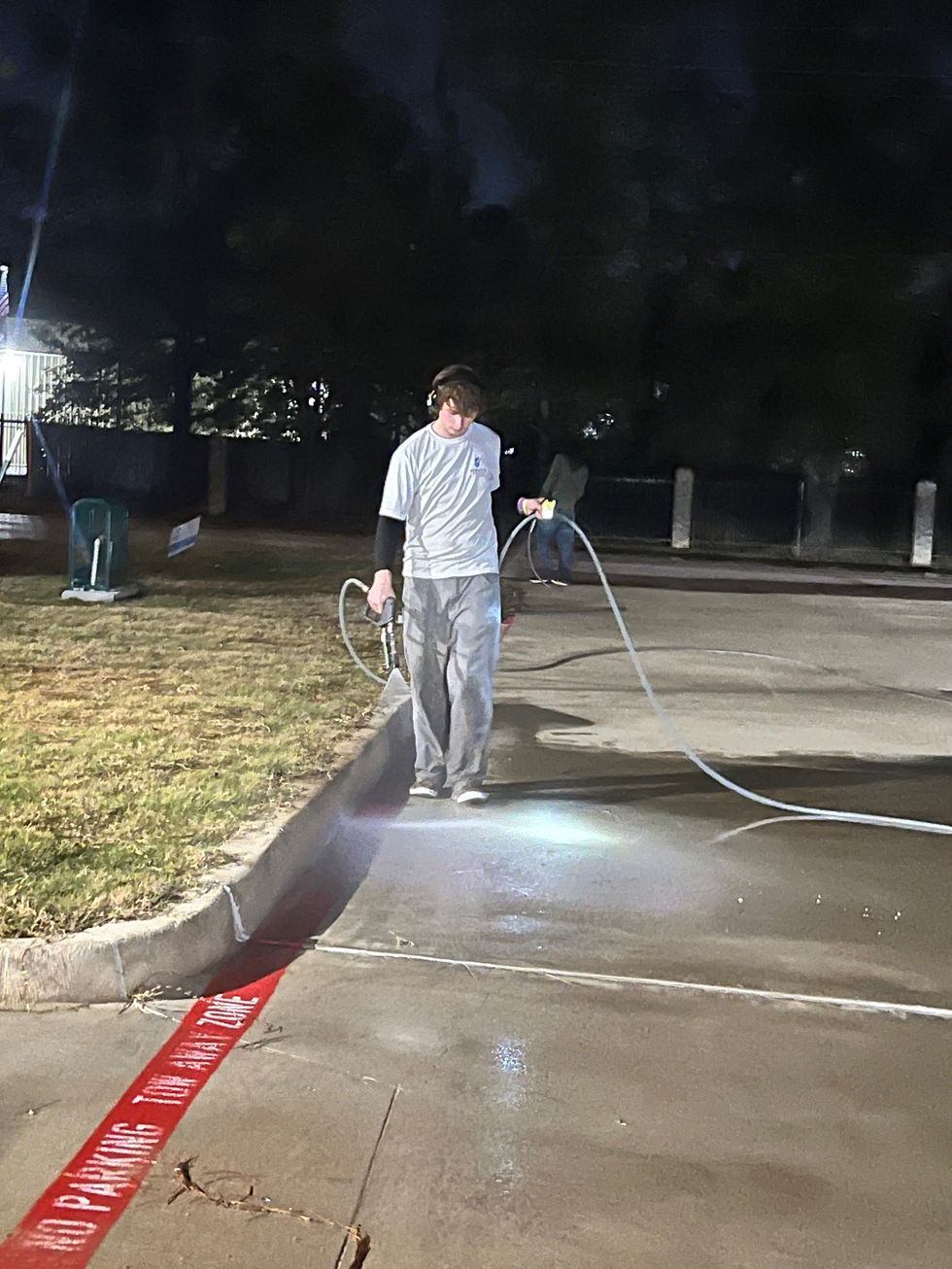 Commercial Exterior clean in conroe