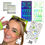Thumbnail: Holo Eyes self adhesive UV green stickers 