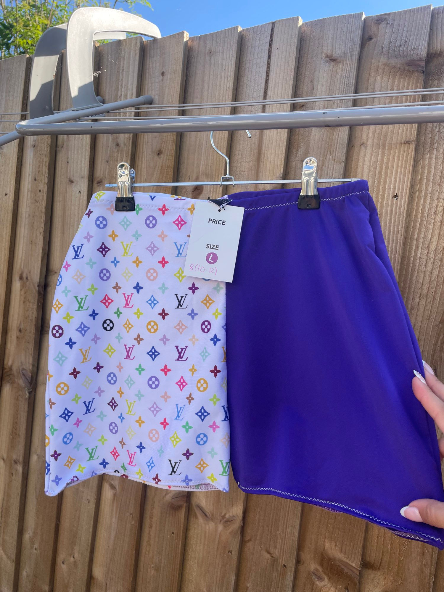 Size 10-12 50/50 Hot pant shorts