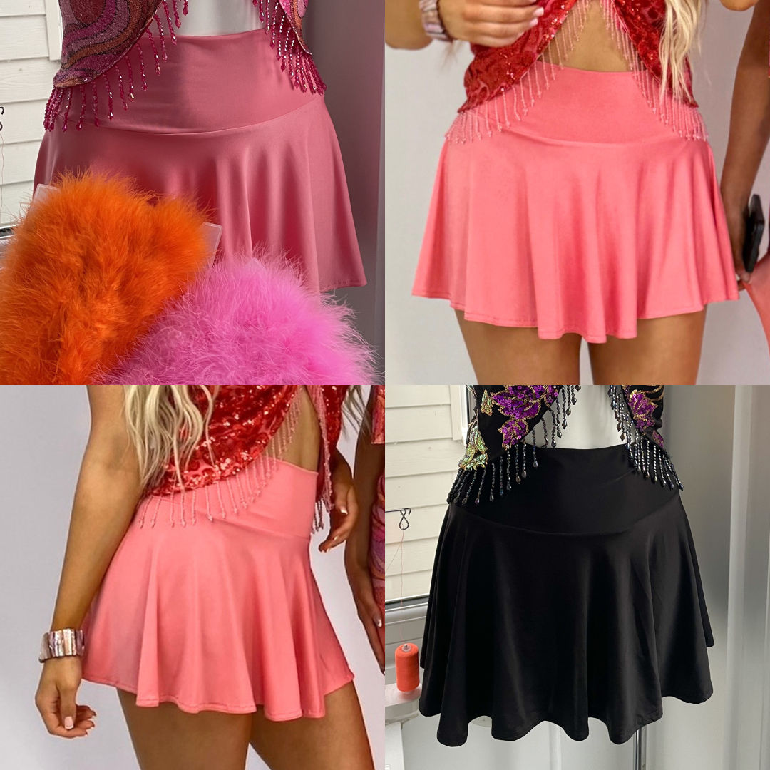 CUSTOMISE- Plain floaty circle skirt