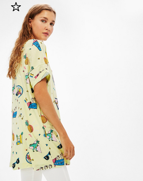 The oversized T-shirt is back !