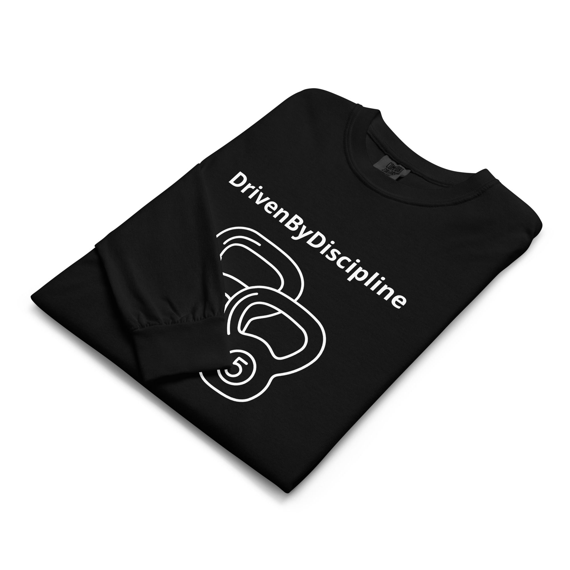 Garment-dyed heavyweight long-sleeve shirt