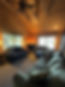 Birch Trail Resort Cabin 1 The Minnow Living Room with gorgeous lake views Lakefront livin