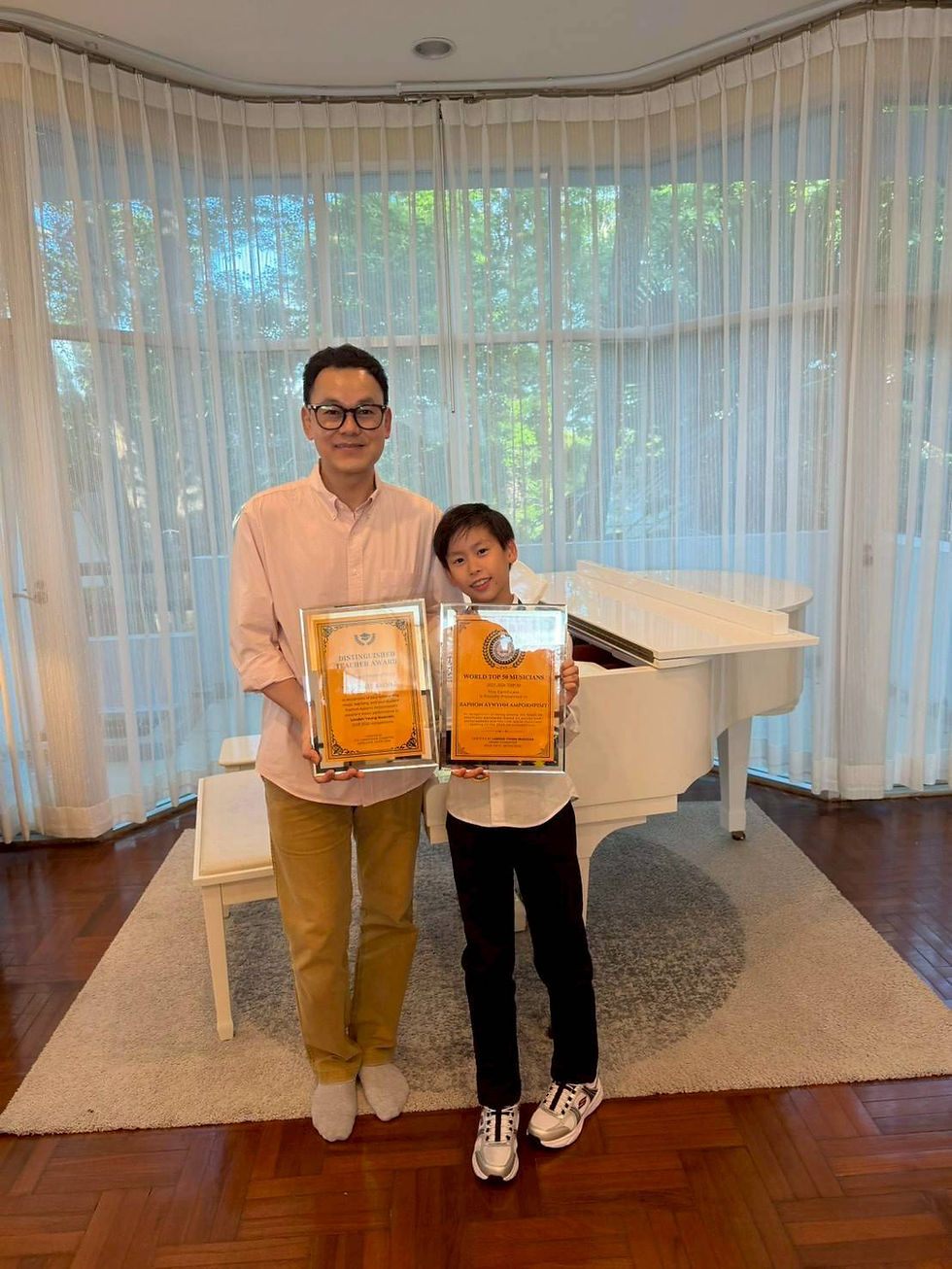 Raphon Aywynn Ampornpisit (Aywynn): London Young Musician - World Top 50 Musician