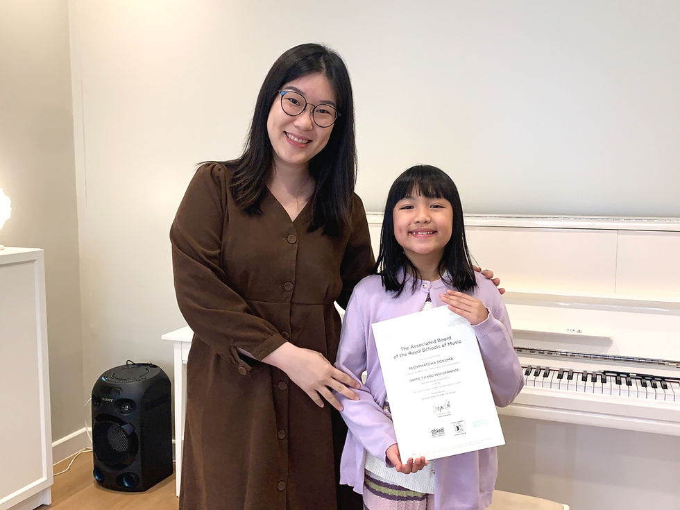 Ployphatcha Sokuma (Eng Eng): ABRSM Piano Grade 1 Pass with Distinction