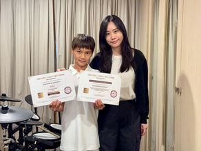 Nachanok Jantirut (Prime): London Young Musician Season 4 Drum Grade 1 - Gold Prize