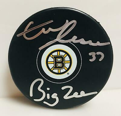 Zdeno Chara Boston Bruins Signed Autographed "Big Zee" Inscribed Puck
