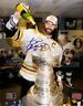 Zdeno Chara Boston Bruins Signed Stanley Cup Locker Room Champagne Pour 16x20 B