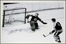 Gerry Cheevers Boston Bruins autographed Signed 12x18 w/ Bobby Orr